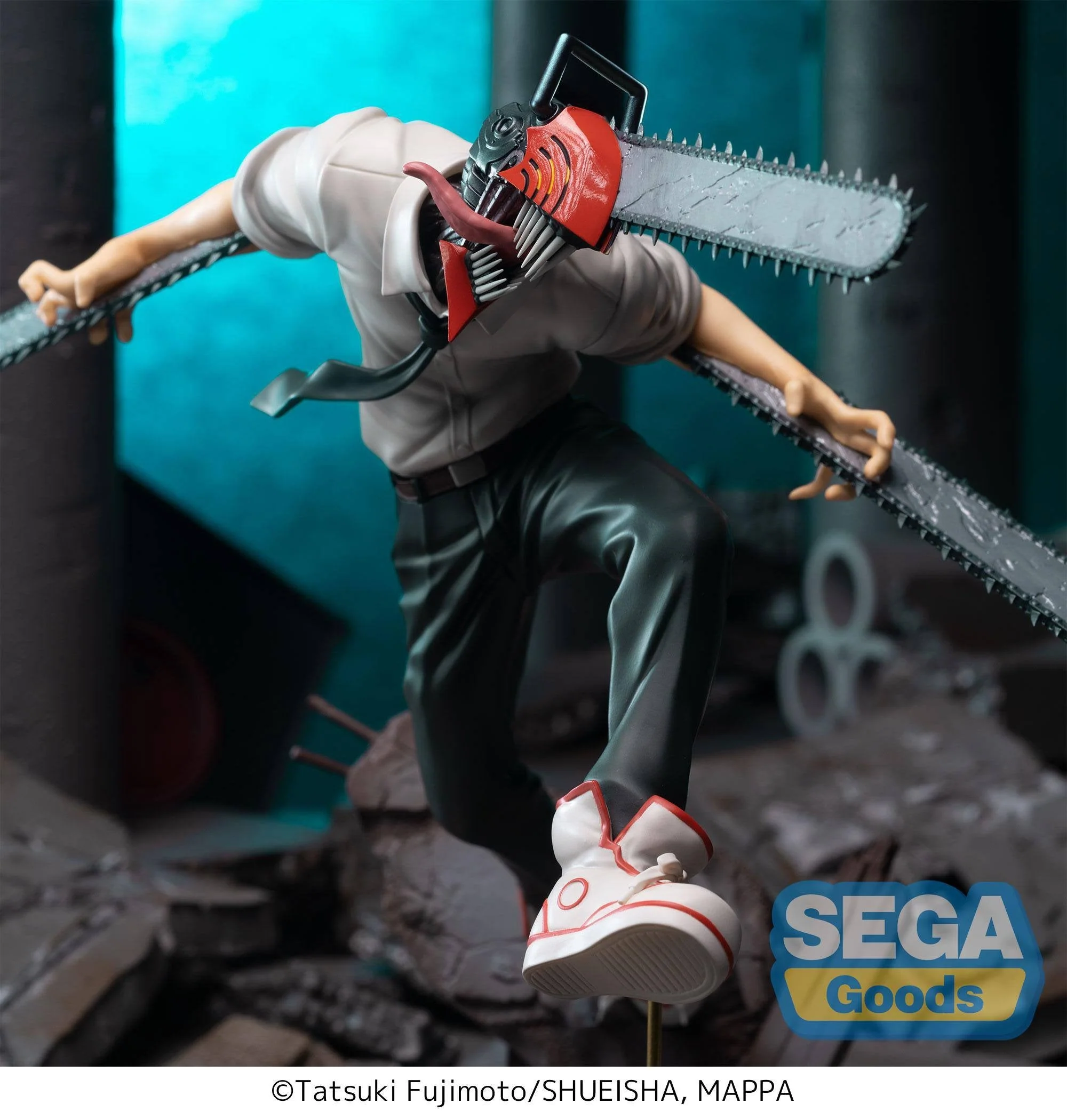 Chainsaw Man Chainsaw Devil Luminasta Figure by Sega - Image 2