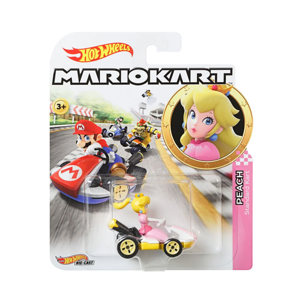 Hot Wheels Mario Kart Peach Standard Kart