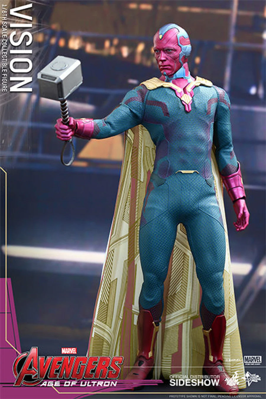 Marvel Avengers Age Of Ultron Vision 1/6 Scale Figure by Hot Toys - Image 4