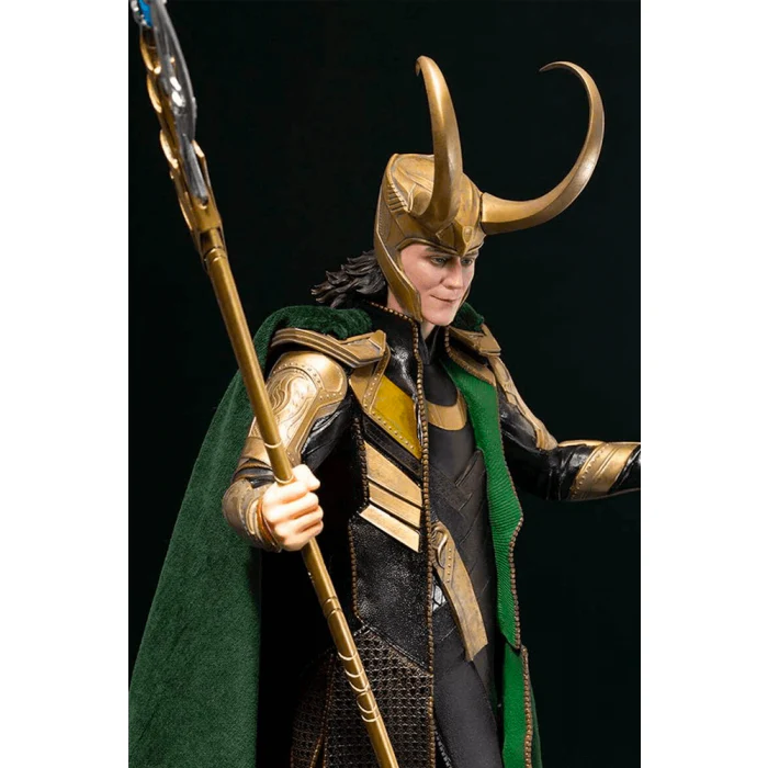 MARVEL AVENGERS MOVIE LOKI ARTFX STATUE BY KOTOBUKIYA - Image 4
