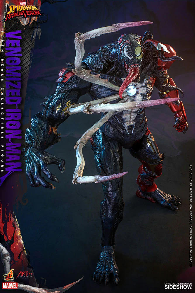 Marvel Iron Man Maximum Venomized By Hot Toys - Image 3