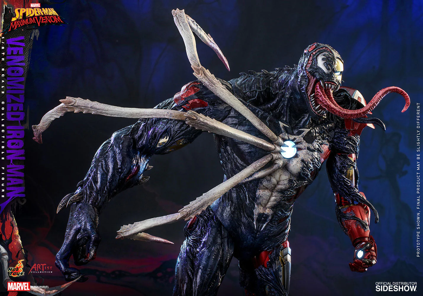 Marvel Iron Man Maximum Venomized By Hot Toys - Image 4