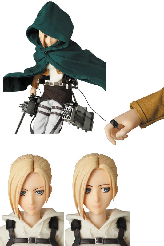 Attack on Titan Ani Leohart RealAction Heroes by Medicom Toys - Image 2