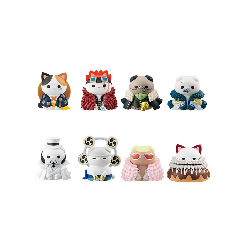 "MEGA CAT PROJECT NyanPieceNyan! Ver. Luffy with rivals(Repea) (1PC RANDOM)