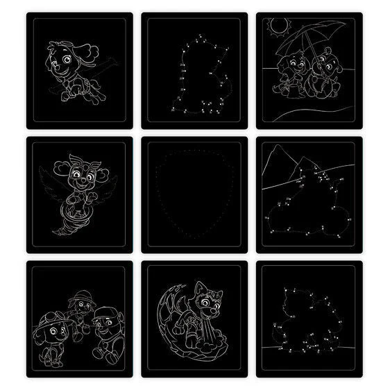 Melissa and Doug Paw Patrol Scratch Art Pad - Skye - Image 6