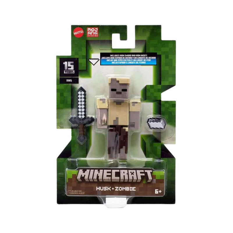 Minecraft Minecraft Core 3,25" Fig. Husk Toys by Mattel - Image 2