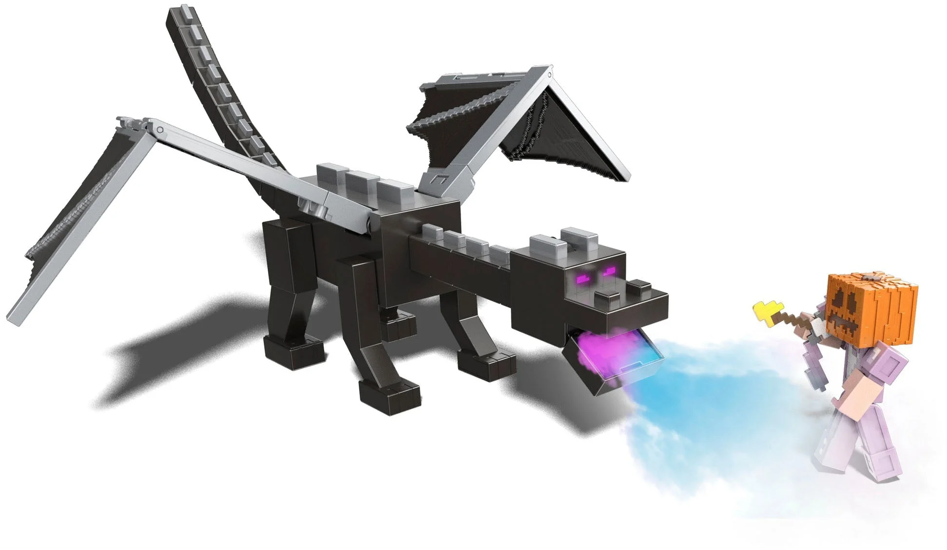 Minecraft Ultimativer Enderdrache (50 cm)  Steve Figure - Image 3