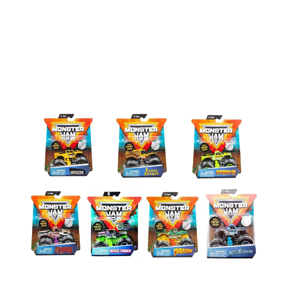 Monster Jam 1:64 Vehicles Asst. (1 Random)