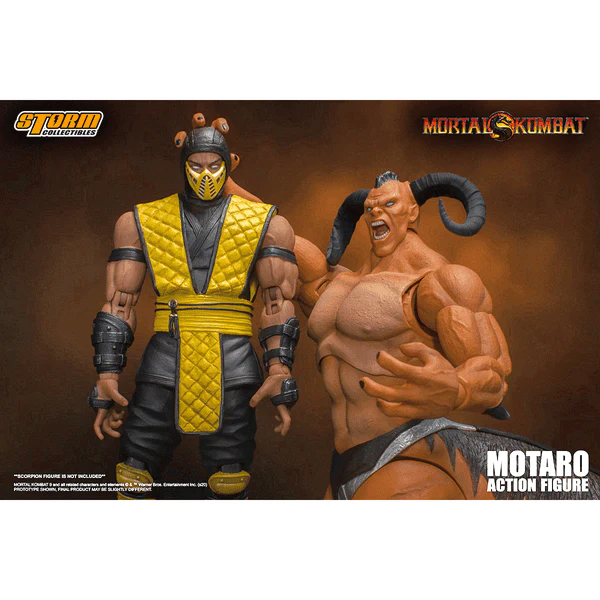 Mortal Kombat MOTARO Action Figure By Storm Collectibles - Image 6