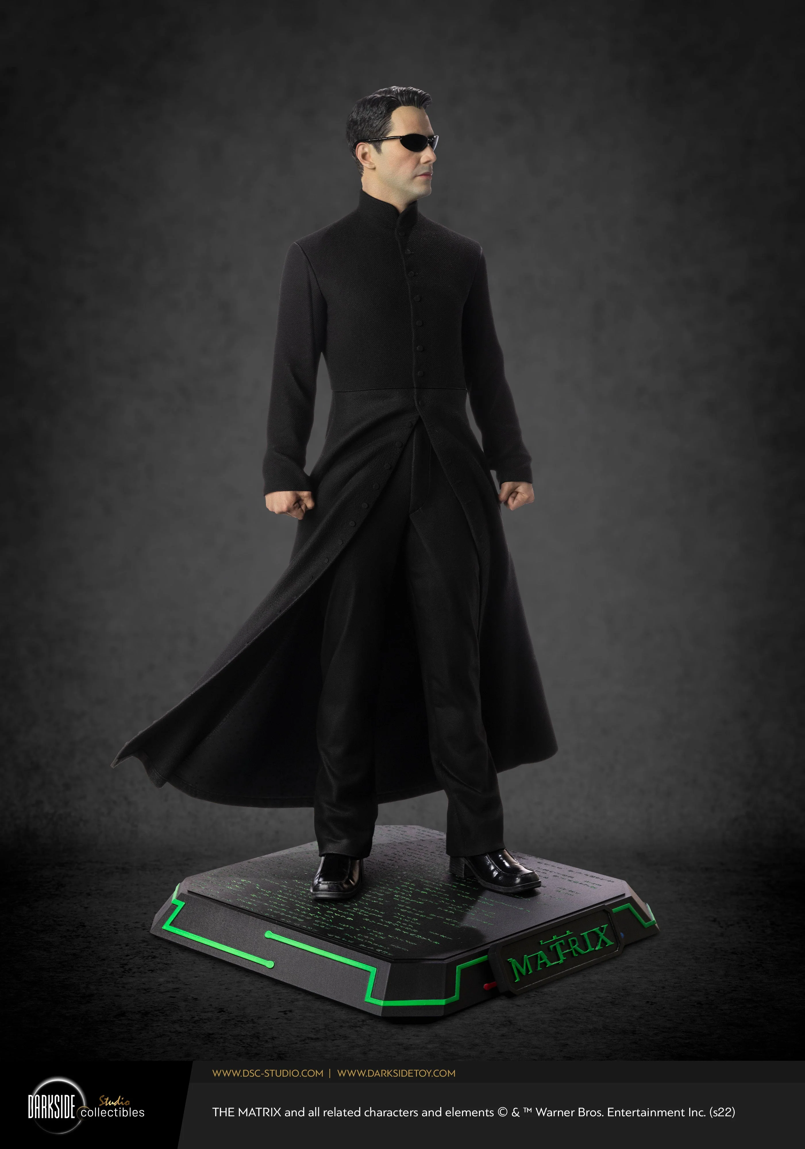Neo The Matrix 20th Anniversary Premium Quarter Scale Statue Statuette By Darkside - Image 6