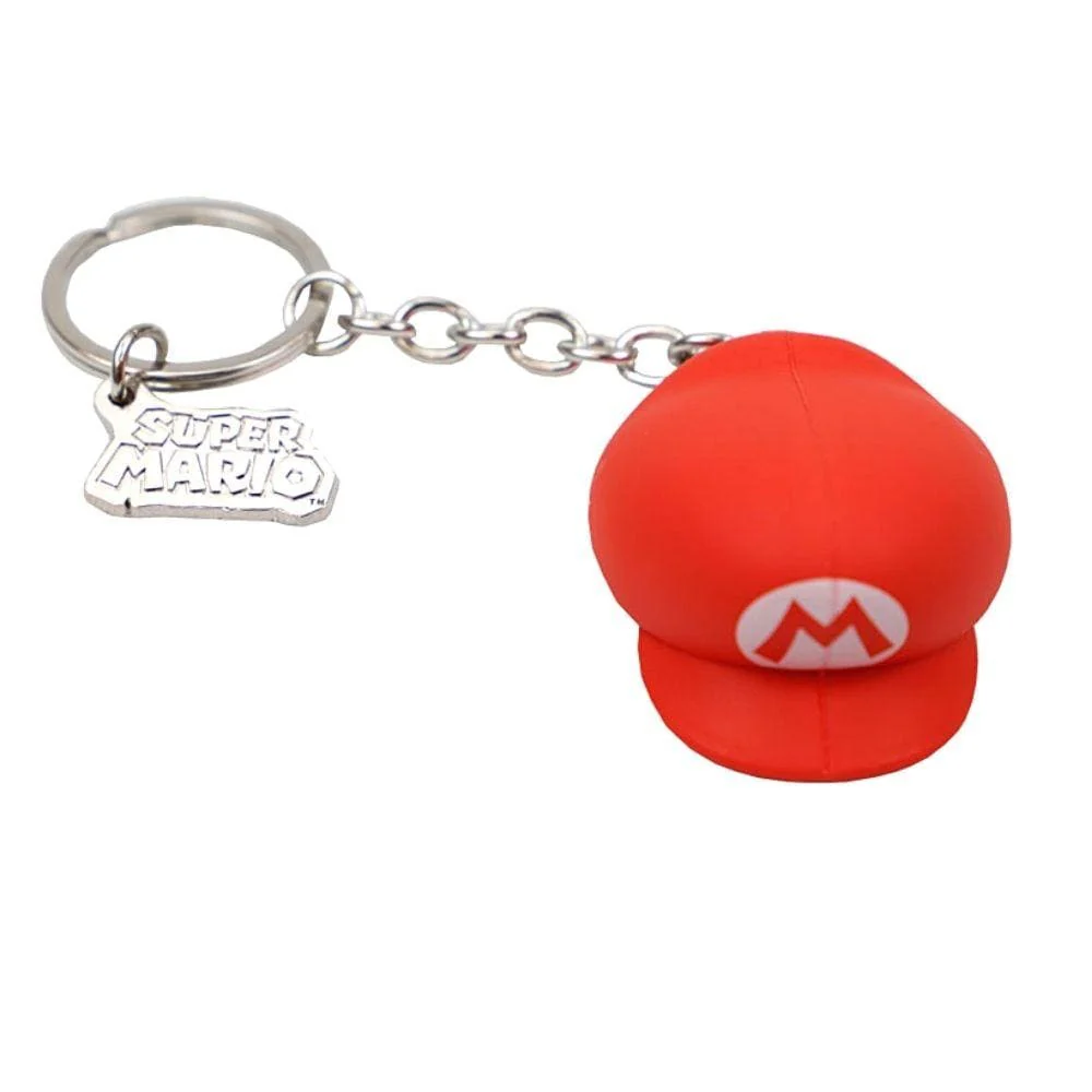 Nintendo - Mario Hat 3D Rubber Keychain