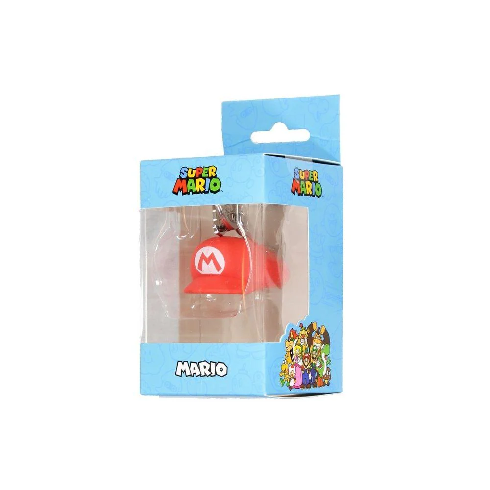 Nintendo - Mario Hat 3D Rubber Keychain - Image 2