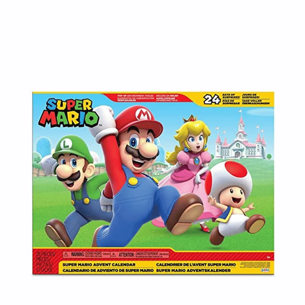 Nintendo Super Mario Advent Calendar By Jakks Pacific