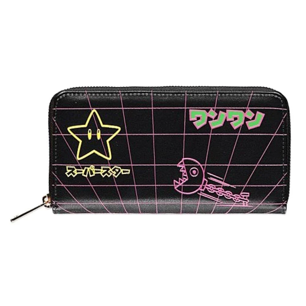 Nintendo Super Mario Zip Around Ladies Wallet