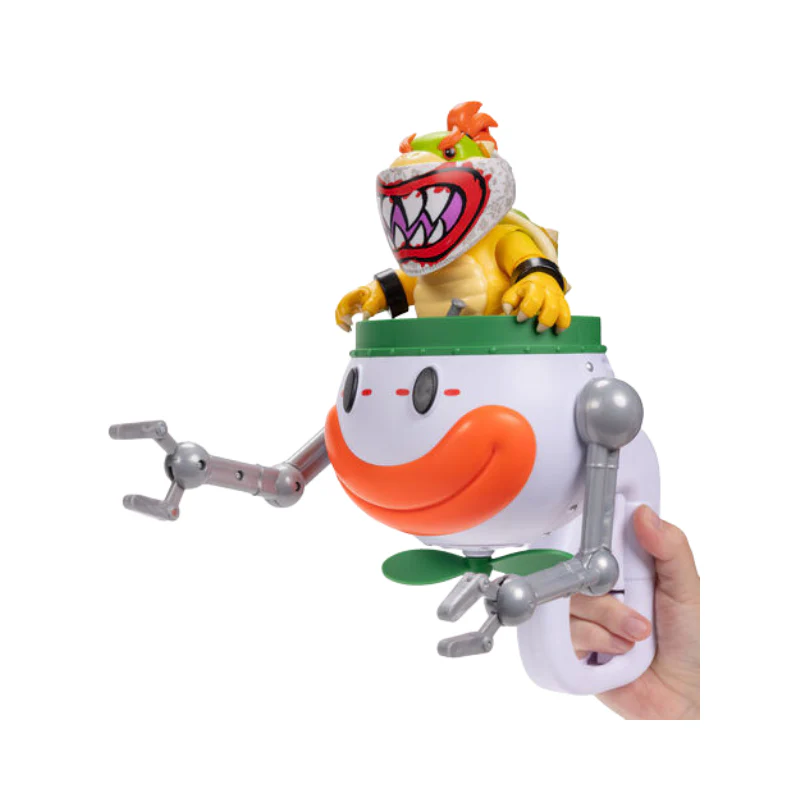 Nintendo Super Mario2 Movie Fig Pack - Bowser Jr. & Clown Ca By Jakks Pacific - Image 2