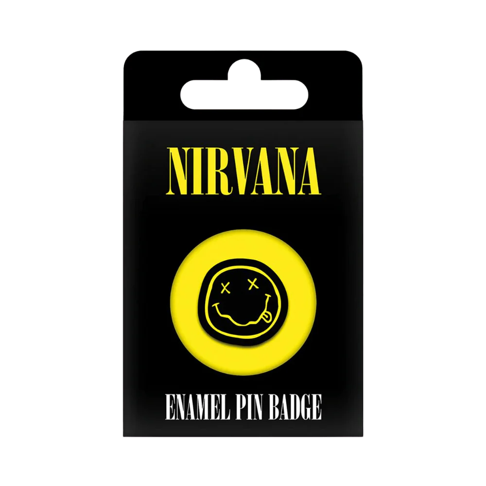 NIRVANA - SMILEY(PIN BADGES) By Pyramid - Image 2