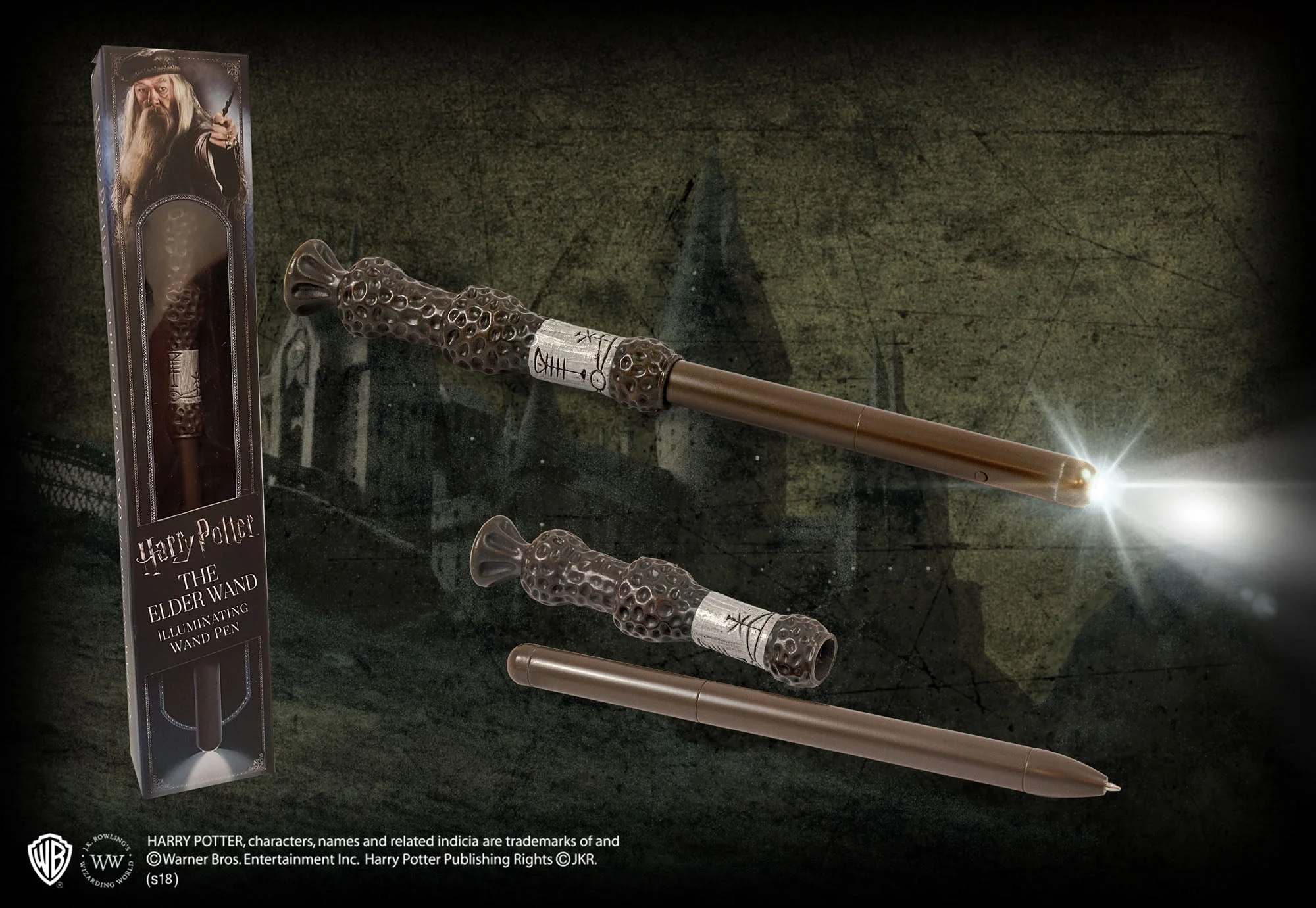 Noble: Harry Potter - Dumbledore Illuminating Wand Pen - Image 2