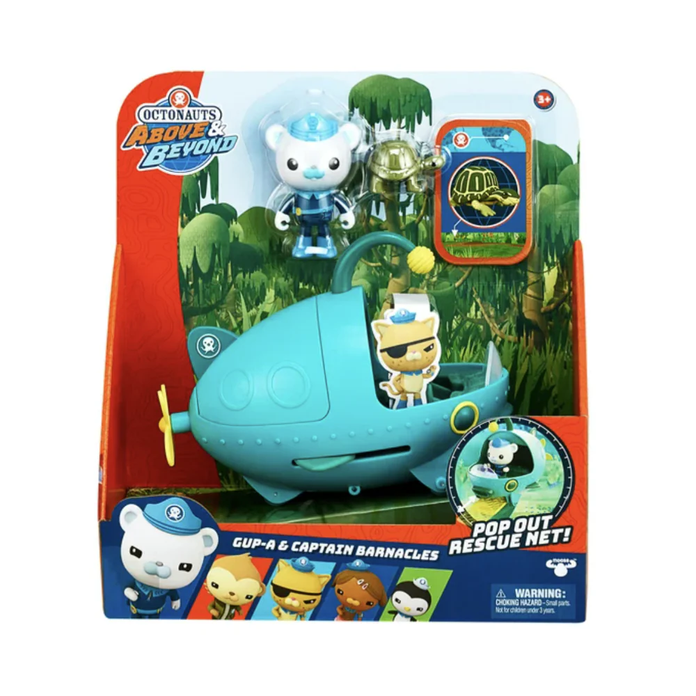 Octonauts Series 1 Figure and Vehicle - Cup-A & Captain Barnacles