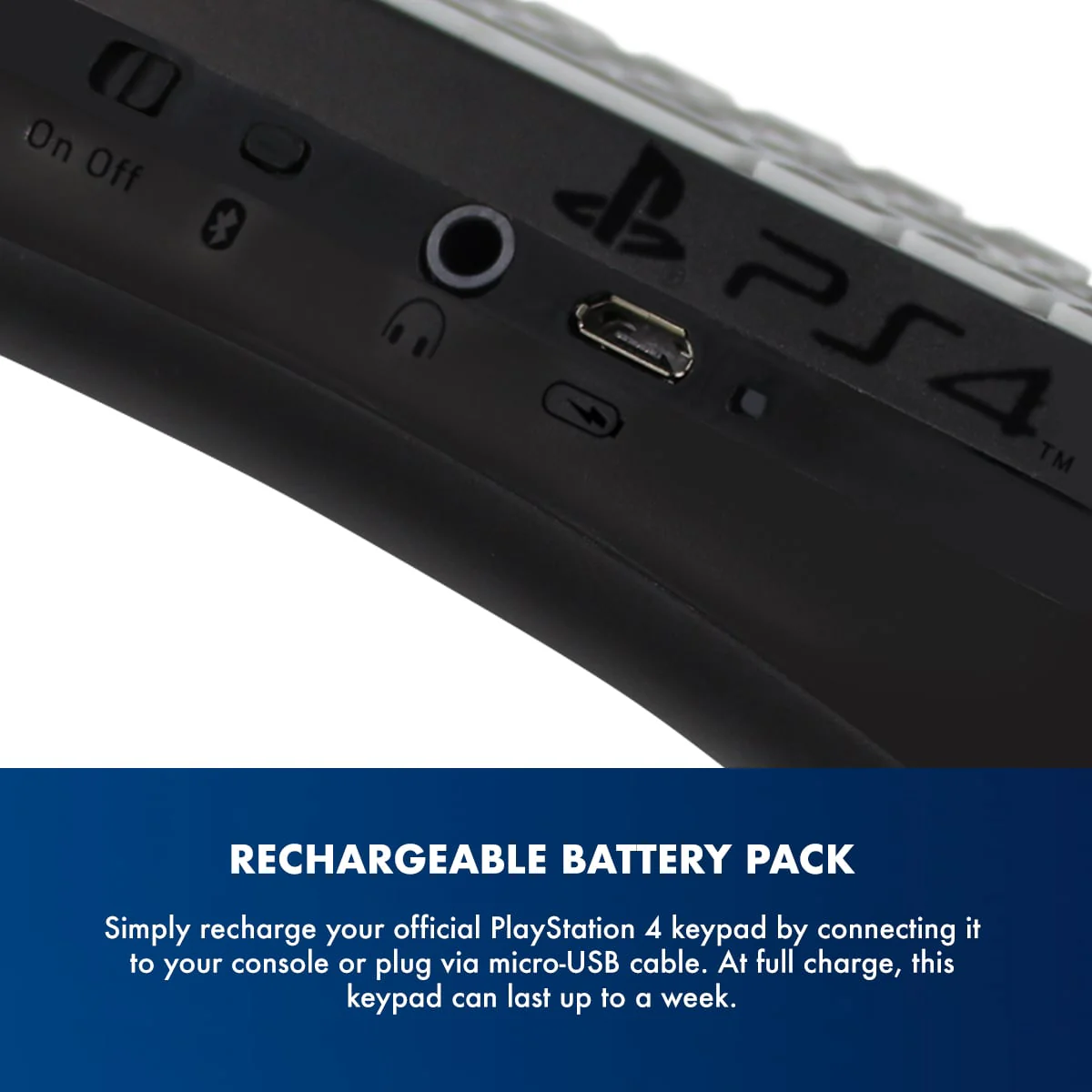 Sony PlayStation 4 PS4 Keyboard Chatpad - Image 4