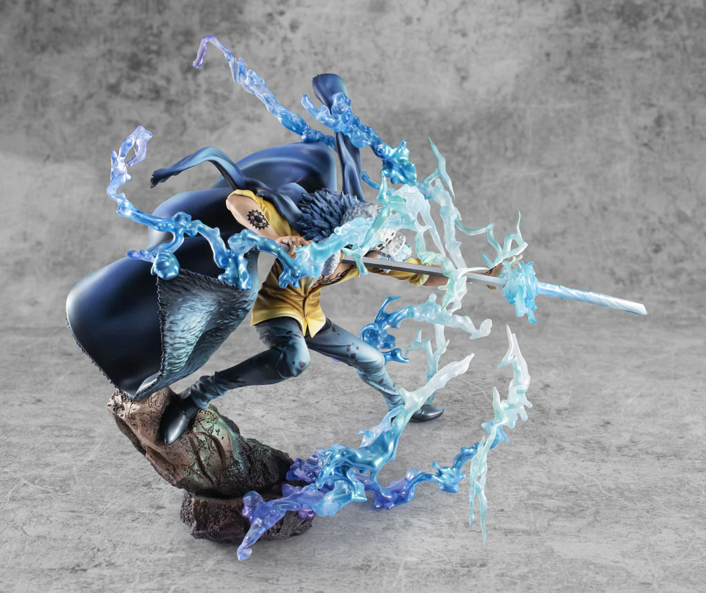 One Piece Trafalgar Law "The Surgeon of Death" (Awaken) Portrait Of Pirates WA-MAXIMUM Figure By MegaHouse - Image 3