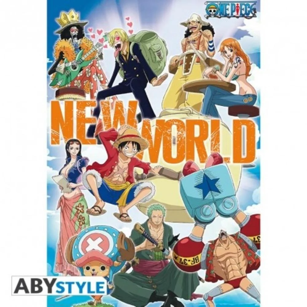 One Piece New World Team 91x61 cm by Abysse
