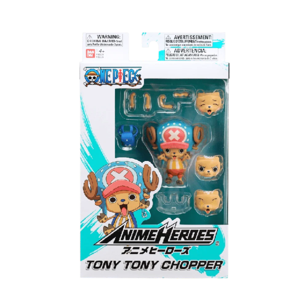 ONE PIECE TONYTONY CHPPER 4" Anime Heroes Action Figure by Bandai