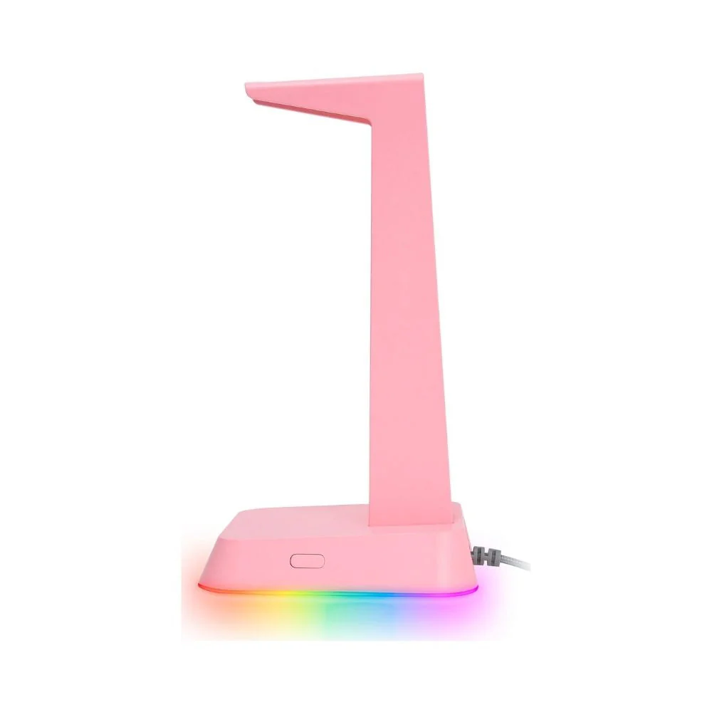 Onikuma : Pink Headset Stand with RGB Light - Image 2