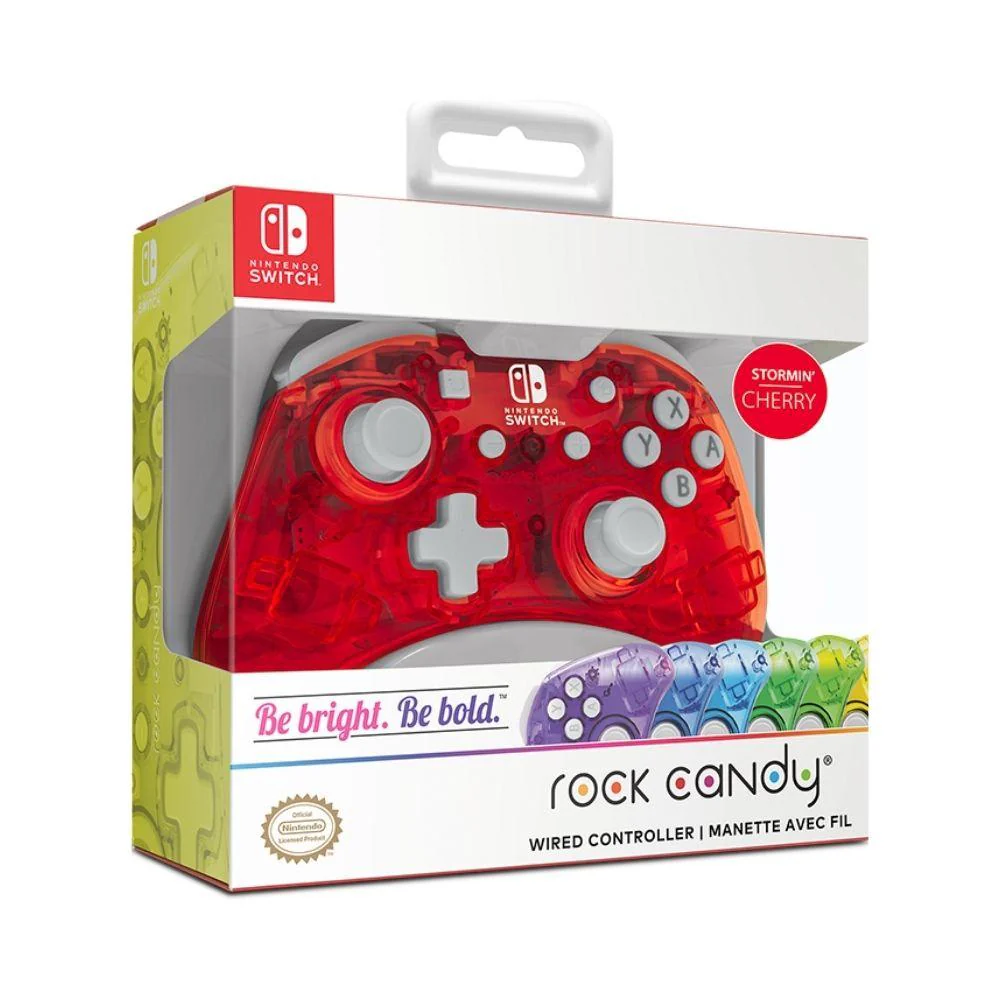 PDP Switch - Rock Candy Mini Controller Stormin' Cherry - Image 2
