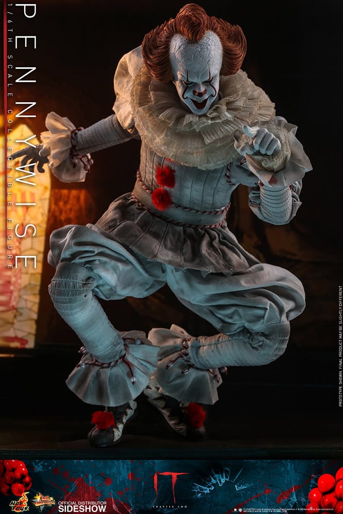 It: Chapter Two - Pennywise 1/6 Scale Figure By Hot Toys - Image 3