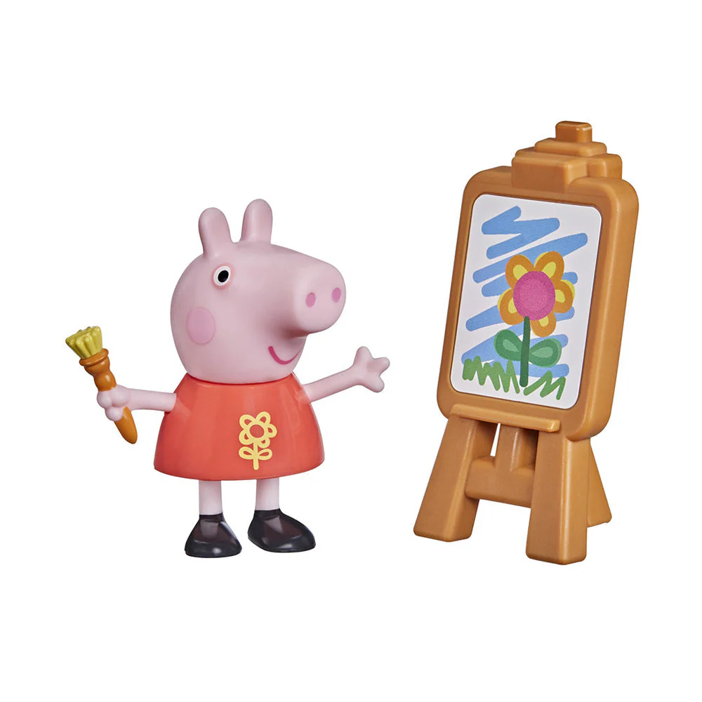 Peppa's Fun Friends Figures - Peppa Pig Painting - Image 2