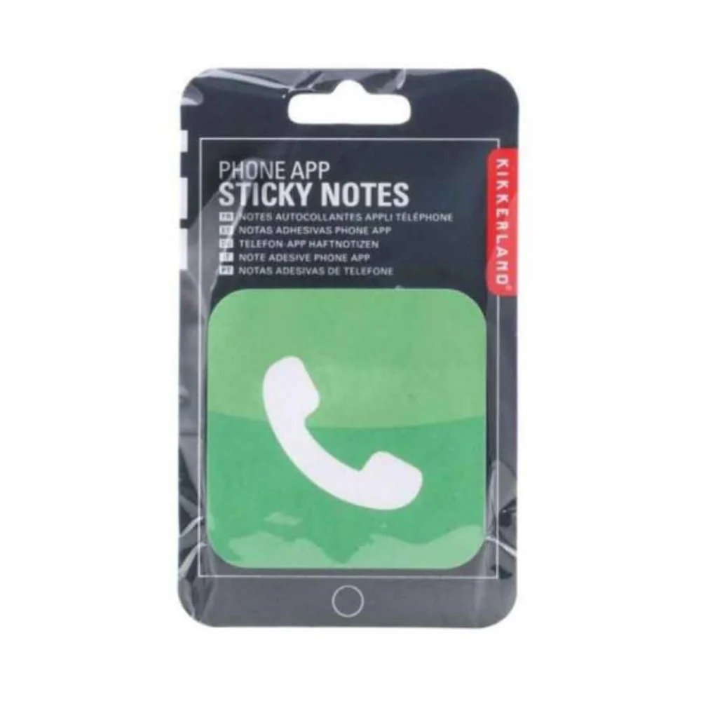 Phone App Sticky Notes by Kikkerland - Image 5
