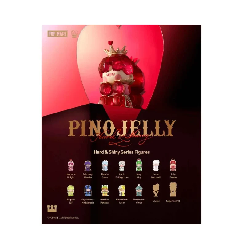 Pino Jelly Hard & Shiny Series Figures By Pop Mart (1 Random) - Image 3