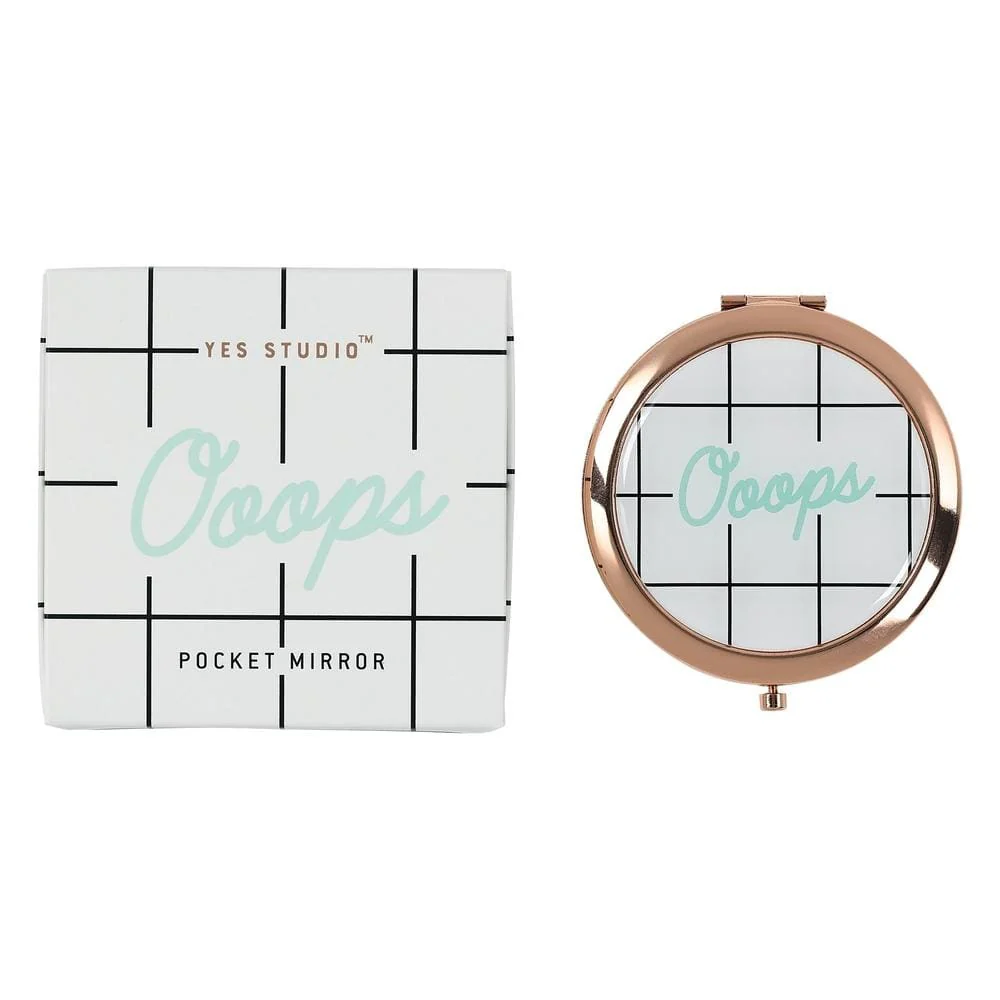 Pocket Mirror White