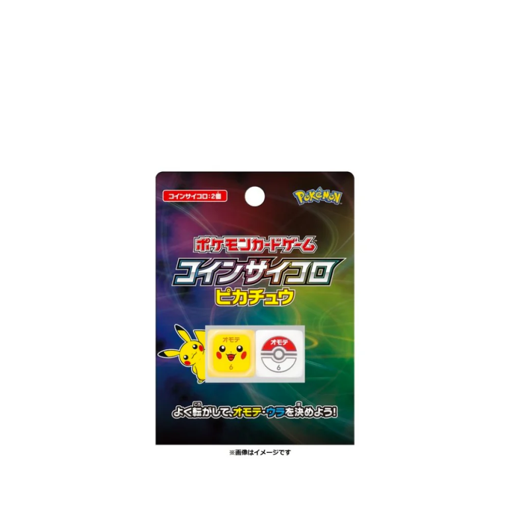Pokemon Card Game Coin Dice Pikachu