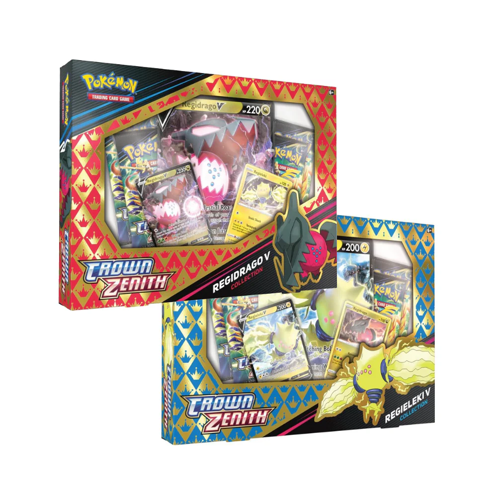 Pokemon TCG : Crown Zenith Regidragov Regieleki V Collection
