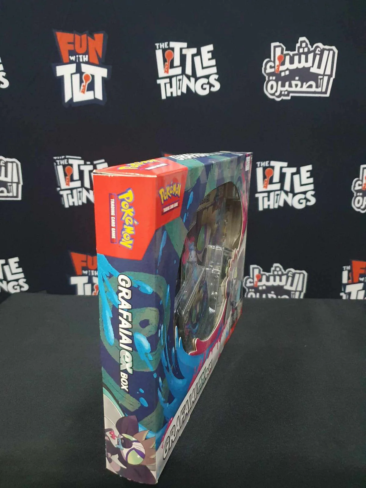 Pokémon TCG: GRAFAIAI EX Box [Damaged Box] - Image 3