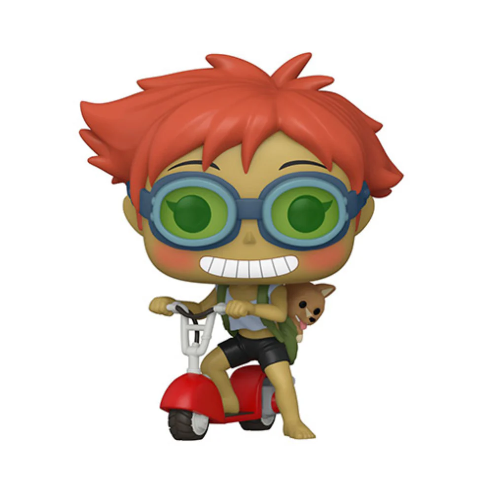 Funko : Cowboy Bebop - Edward on Scooter with Ein