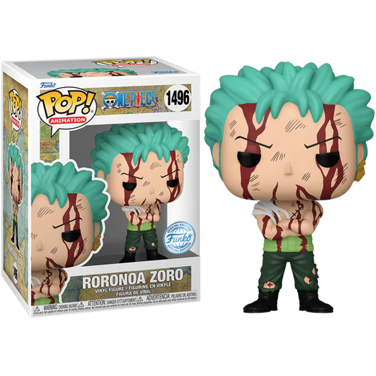 Pop! Animation: One Piece - Zoro "Nothing Happened" (Exc) - Image 2