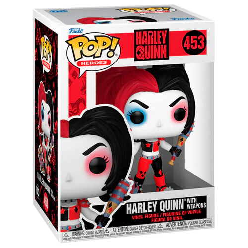 Pop! Heroes: DC - Harley with Weapons - Image 2