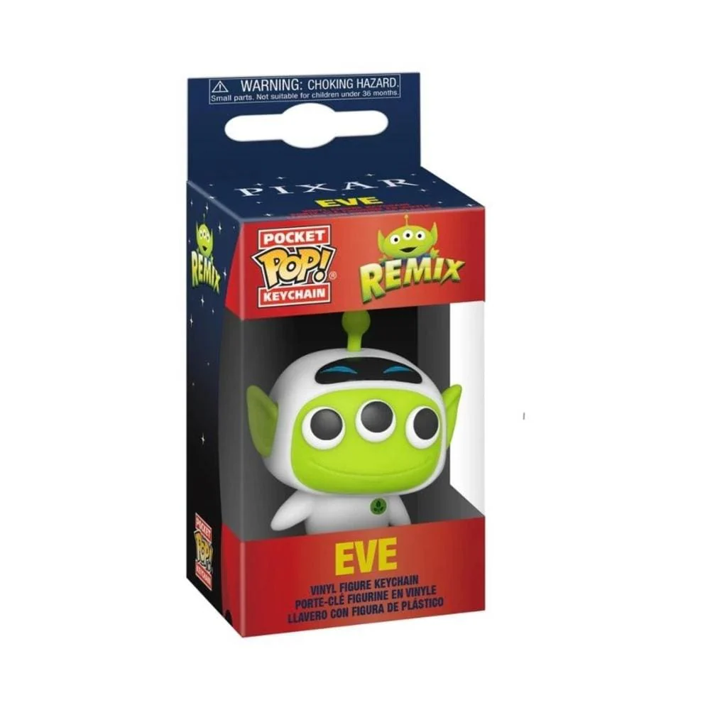 Pop Keychain : Pixar Alien Remix - Eve - Image 3