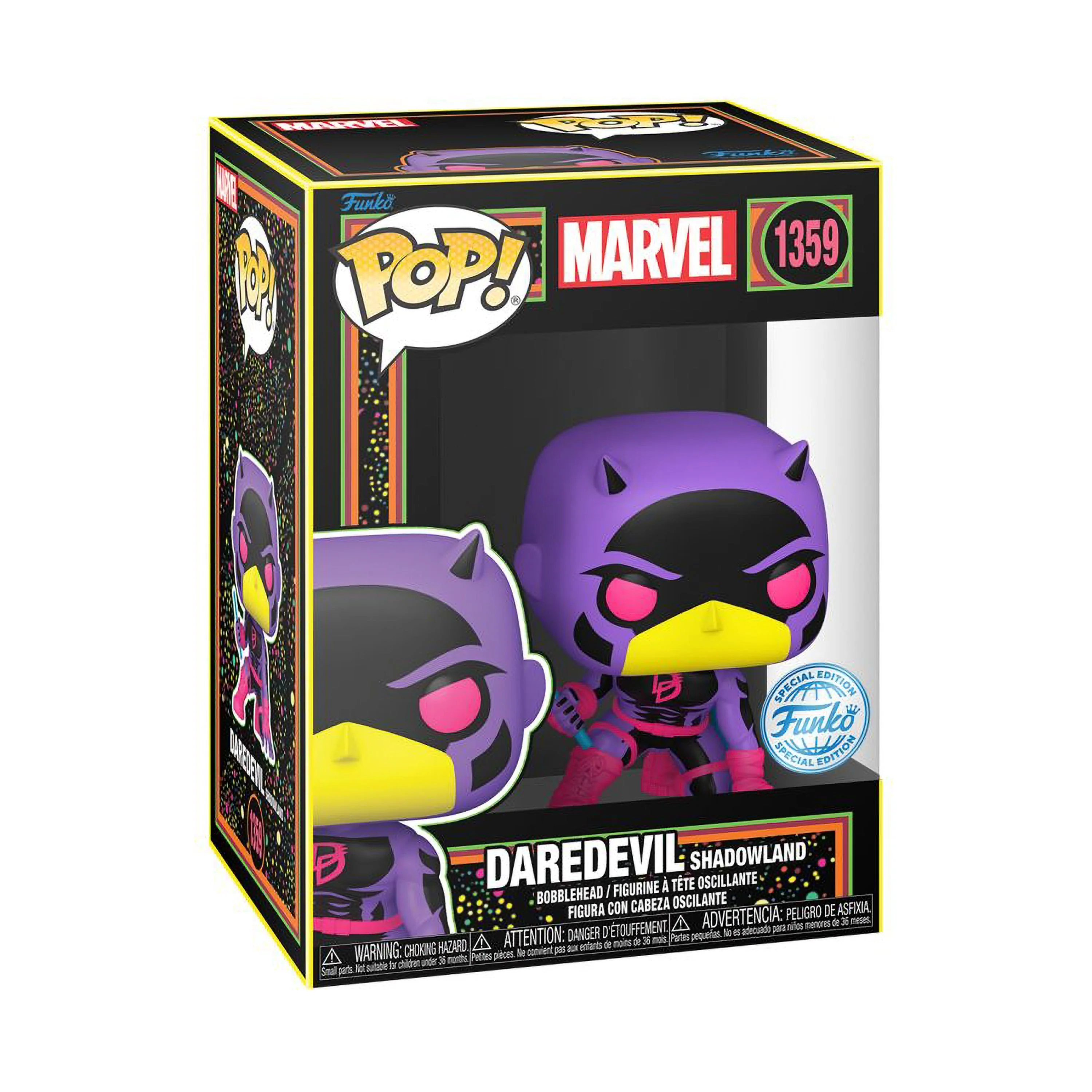Pop! Marvel: Daredevil (BLK/RD)(BLKLT)(Exc) - Image 2