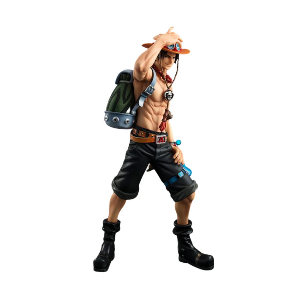 One Piece Portgas D. Ace Portrait Of Pirates 10th Limited Edition Version Neo Dx Action Figure by Megahouse
