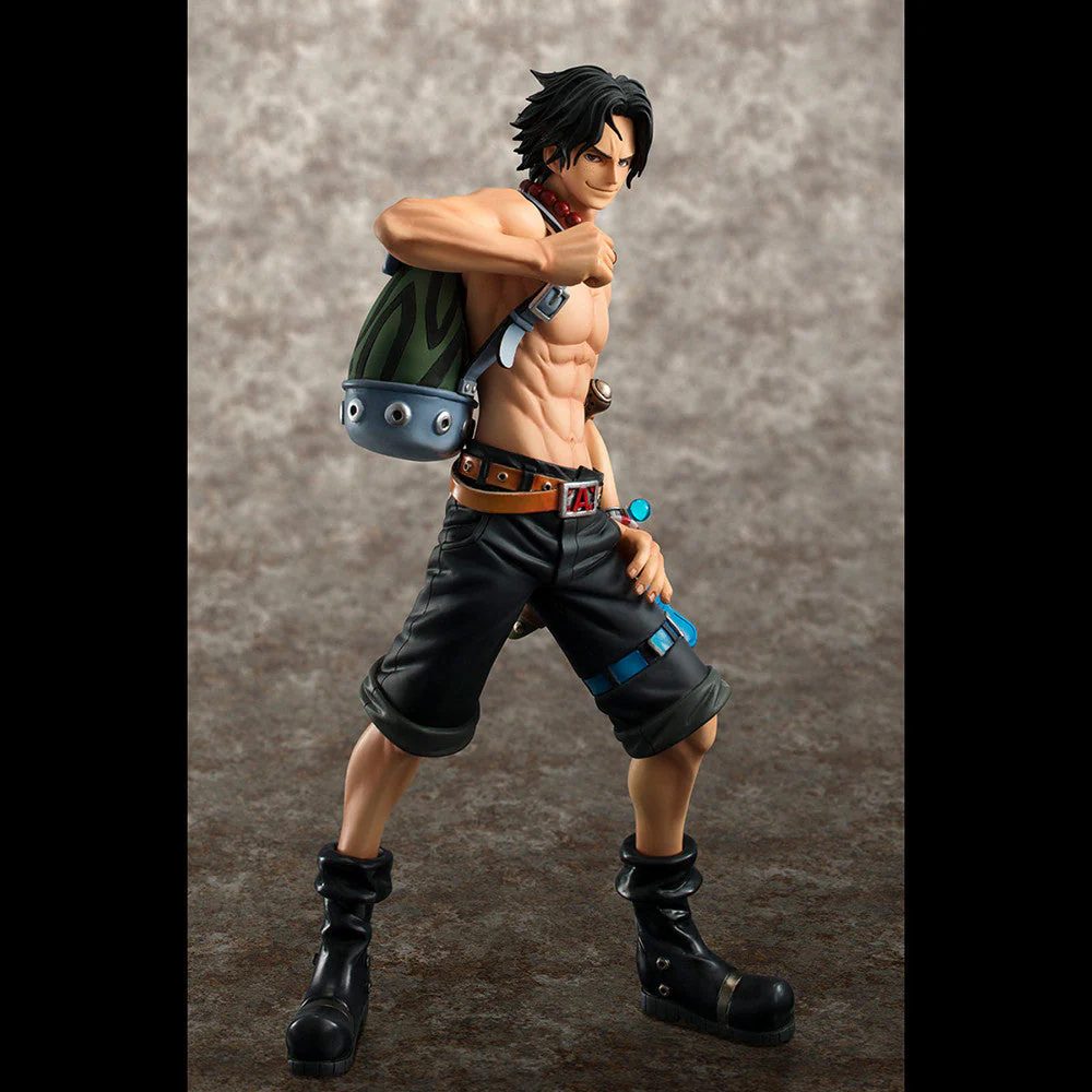 One Piece Portgas D. Ace Portrait Of Pirates 10th Limited Edition Version Neo Dx Action Figure by Megahouse - Image 3