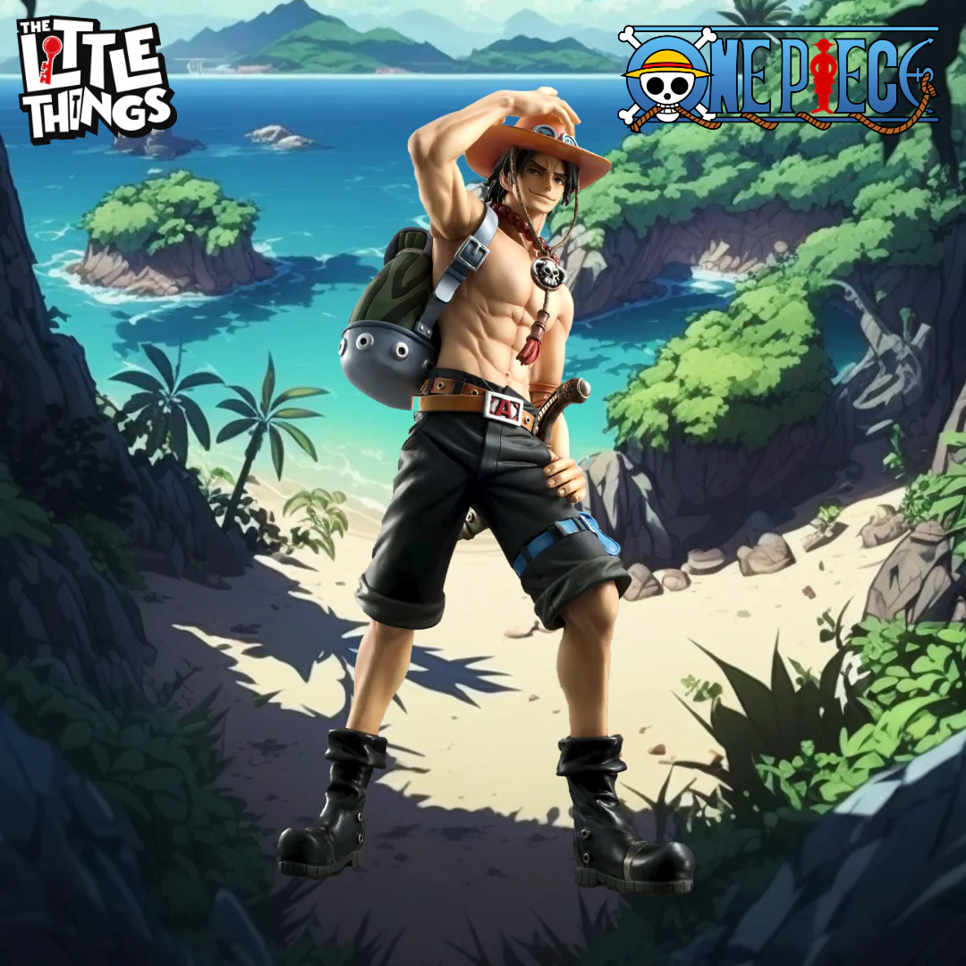 One Piece Portgas D. Ace Portrait Of Pirates 10th Limited Edition Version Neo Dx Action Figure by Megahouse - Image 6