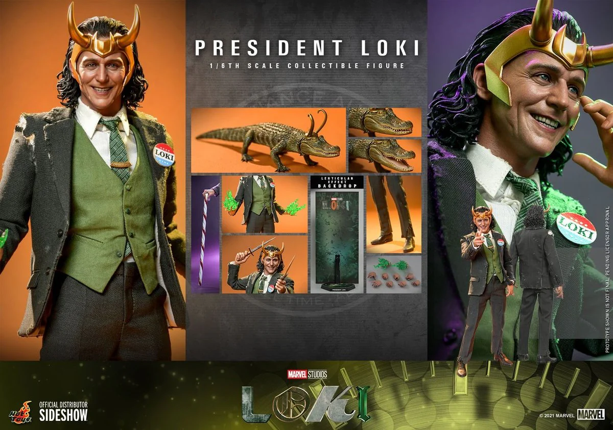 Marvel: Loki- President Loki 1/6 Scale Figure By Hot Toys - Image 7