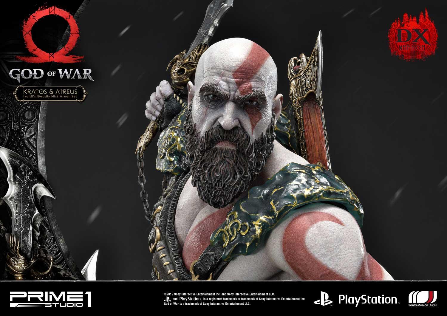 God Of War Kratos & Atreus Statue By Prime 1 Studio - Image 8
