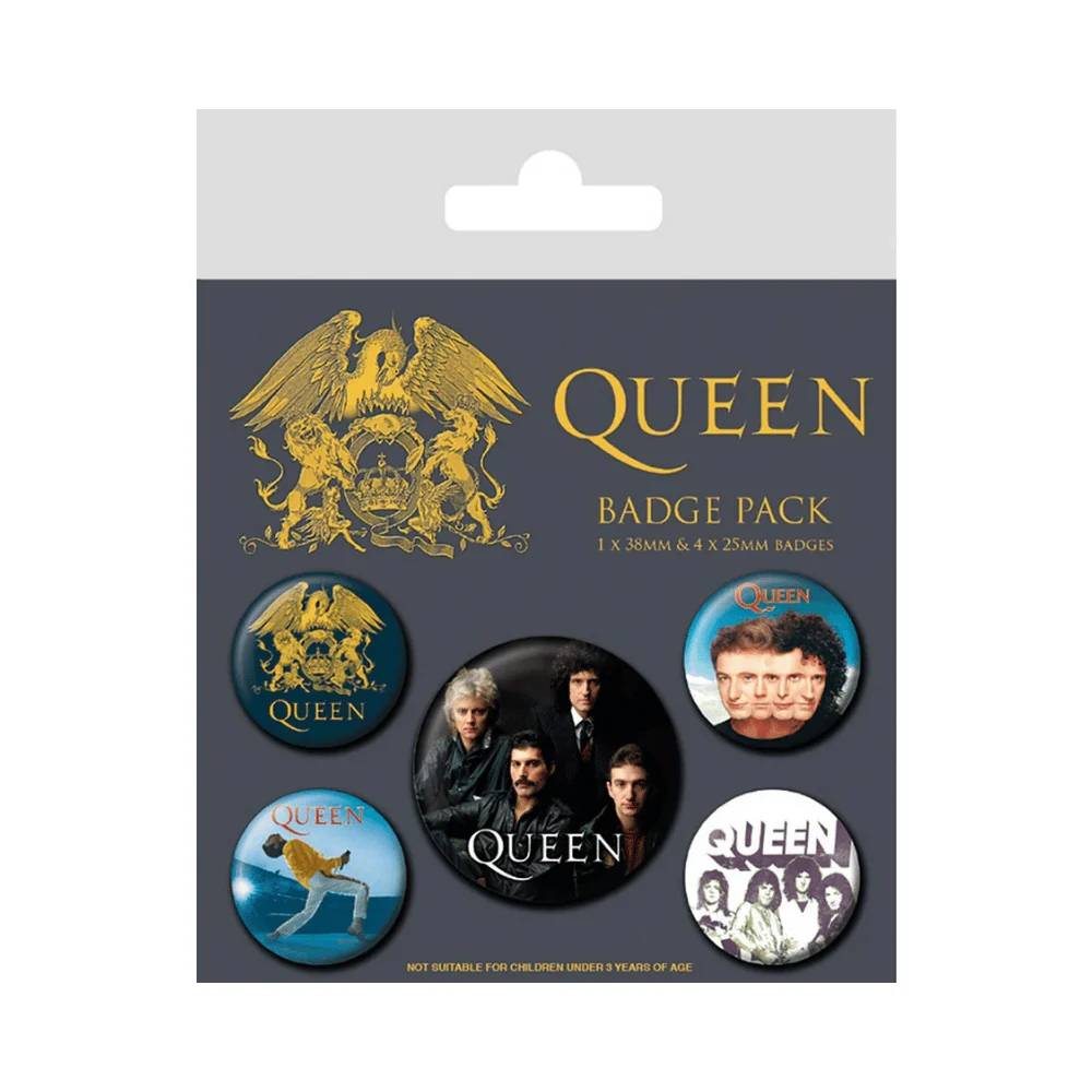 QUEEN - CLASSIC (BADGE PACK) By PYRAMID