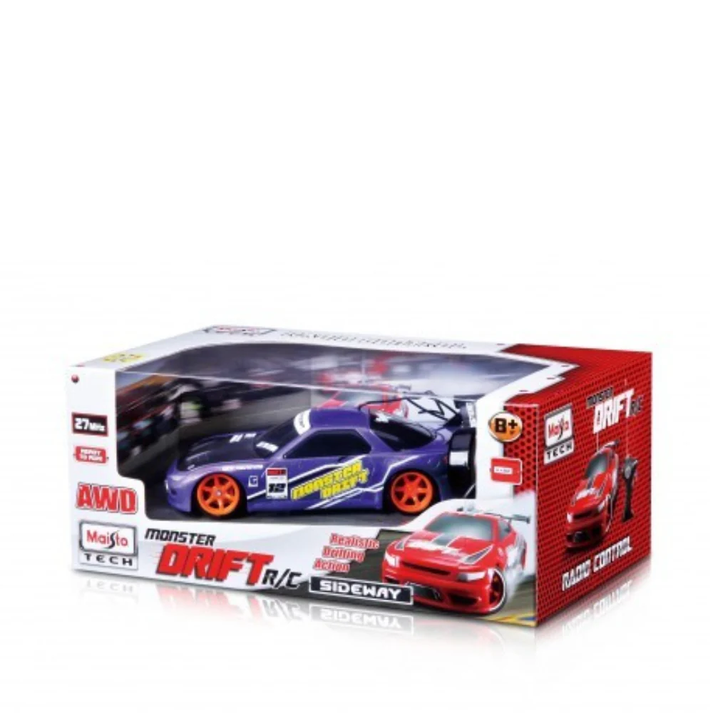 Monster Drift Remote Control Race Car (Colors May Vary)