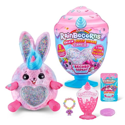 Rainbocorns Talkin' Jelly Shake Surprise Electronic Plush by ZURU - Image 2
