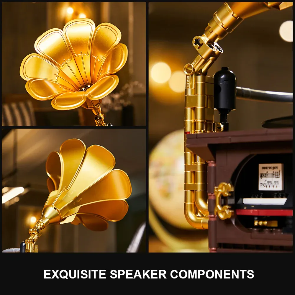 Retro Gramophone Buildable Figures by Pantasy - Image 4